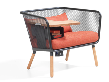 HONKEN WORKSTATION - Fabric small sofa by Blå Station - view 2
